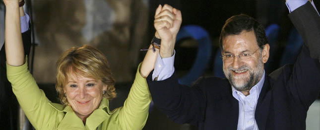 Esperanza Aguirre y Rajoy se reunieron con la ‘mafia púnica’ para discutir sobre saqueos y enchufes