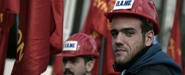 Los obreros griegos vuelven a tomar la calle para acabar con el capitalismo que les reprime