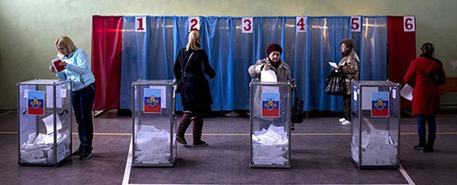 Los  antifascistas ganan las elecciones en las Repúblicas Populares de Donetsk y Lugansk